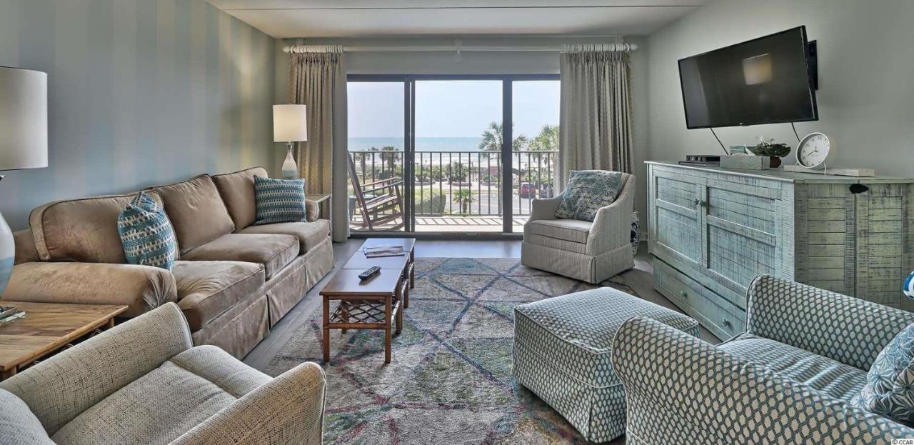 Cabana One Unit 302 - 3Rd Floor Oceanfront Condo - Sleeps 6! 2 Bed, 2 Bath شاطئ ميرتل المظهر الخارجي الصورة