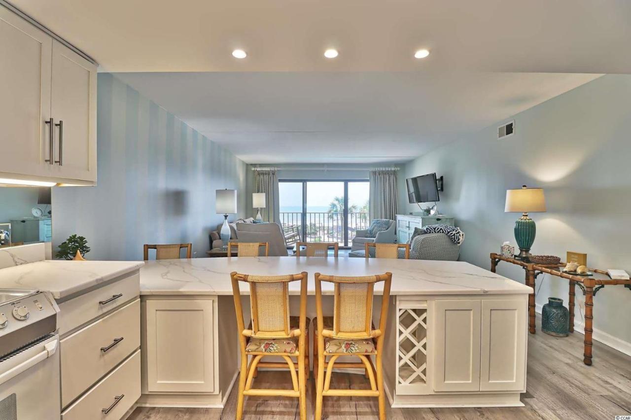 Cabana One Unit 302 - 3Rd Floor Oceanfront Condo - Sleeps 6! 2 Bed, 2 Bath شاطئ ميرتل المظهر الخارجي الصورة