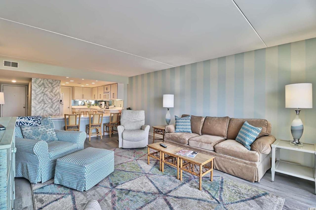 Cabana One Unit 302 - 3Rd Floor Oceanfront Condo - Sleeps 6! 2 Bed, 2 Bath شاطئ ميرتل المظهر الخارجي الصورة
