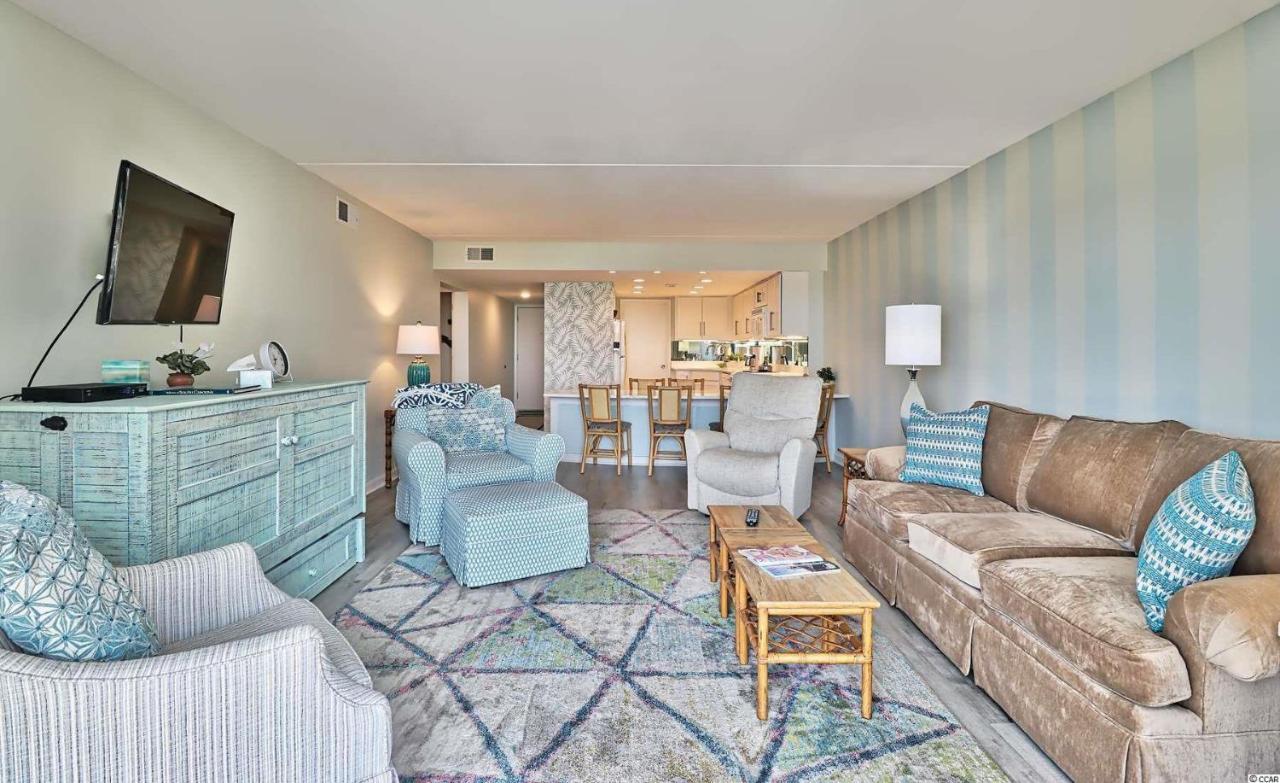 Cabana One Unit 302 - 3Rd Floor Oceanfront Condo - Sleeps 6! 2 Bed, 2 Bath شاطئ ميرتل المظهر الخارجي الصورة