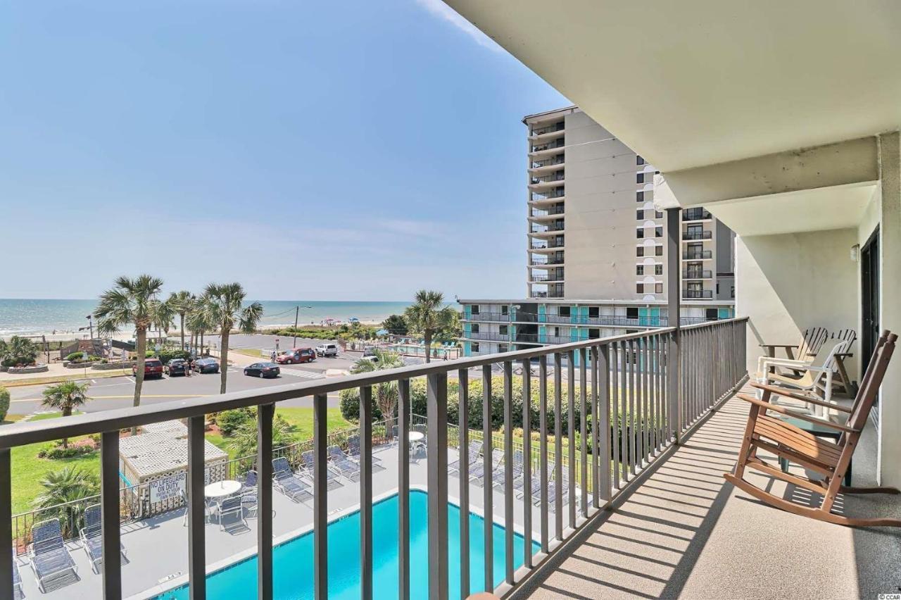 Cabana One Unit 302 - 3Rd Floor Oceanfront Condo - Sleeps 6! 2 Bed, 2 Bath شاطئ ميرتل المظهر الخارجي الصورة
